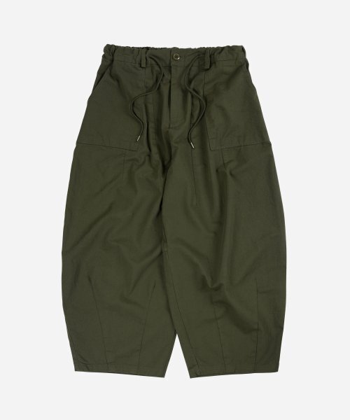 FRIZMWORKS(フリズムワークス)の「TWILL BALLOON PANTS _ OLIVE(その他パンツ・メンズ・その他・X-LARGE/SMALL/MEDIUM/LARGE)」の3枚目の写真
