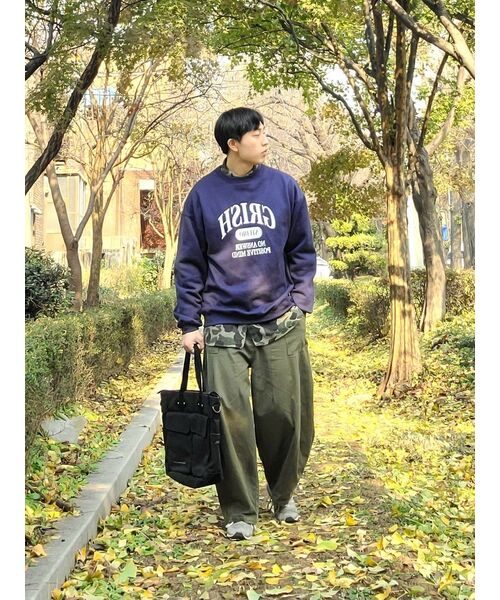 FRIZMWORKS(フリズムワークス)の「TWILL BALLOON PANTS _ OLIVE(その他パンツ・メンズ・その他・X-LARGE/SMALL/MEDIUM/LARGE)」の14枚目の写真