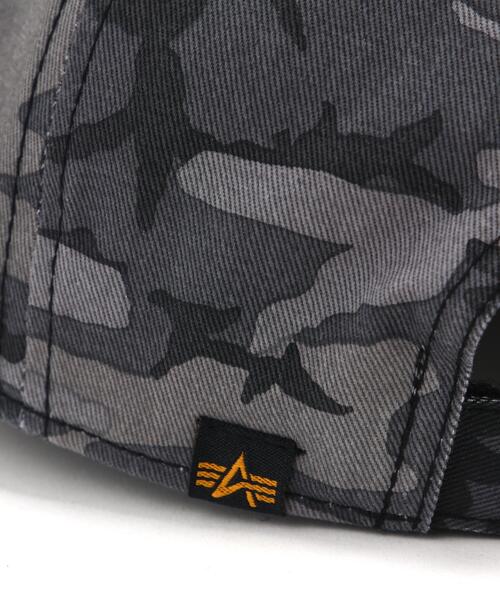 Alpha Industries(アルファインダストリーズ)の「Alpha Industries/アルファインダストリーズ/VLC Cap Camo/ベルクロ キャップ カモ(キャップ・メンズ・その他2・F)」の6枚目の写真