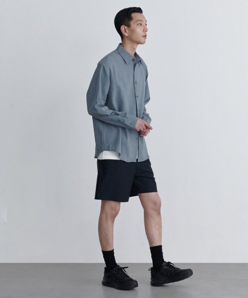 MUSINSA STANDARD（ムシンサスタンダード）の「クーリングバンディングショーツ [ネイビー]（その他パンツ・メンズ・その他・38/36/34/32/30/26/28）」の3枚目の写真