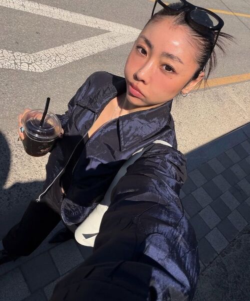 TRIP LE SENS(トリップ ル センス)の「プリーツクロップブルゾン_ネイビー(ブルゾン・レディース・その他・MEDIUM/LARGE)」の7枚目の写真
