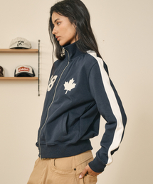 TAKEASY（テイクイージー）の「メイプルライン スウェットジップアップ (ダークネイビー)（その他アウター）」