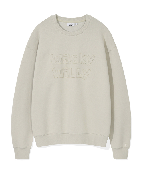Wacky WiLLy(ワッキーウィリー)の「レタリングポイントスウェットグレー(スウェット・レディース・その他・LARGE/X-LARGE/SMALL/MEDIUM)」の1枚目の写真