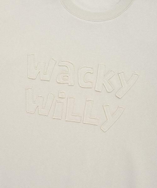 Wacky WiLLy(ワッキーウィリー)の「レタリングポイントスウェットグレー(スウェット・レディース・その他・LARGE/X-LARGE/SMALL/MEDIUM)」の5枚目の写真