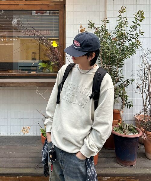 Wacky WiLLy(ワッキーウィリー)の「レタリングポイントスウェットグレー(スウェット・レディース・その他・LARGE/X-LARGE/SMALL/MEDIUM)」の9枚目の写真