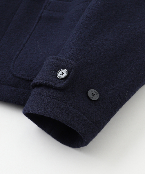 EDIFICE（エディフィス）の「fursac (フルサック) Boiled wool duffle coat（その他アウター・メンズ・ネイビー・LARGE/MEDIUM）」の3枚目の写真