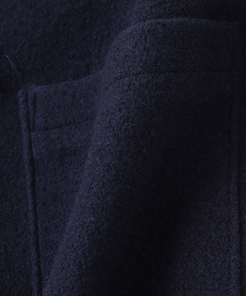 EDIFICE（エディフィス）の「fursac (フルサック) Boiled wool duffle coat（その他アウター・メンズ・ネイビー・LARGE/MEDIUM）」の7枚目の写真