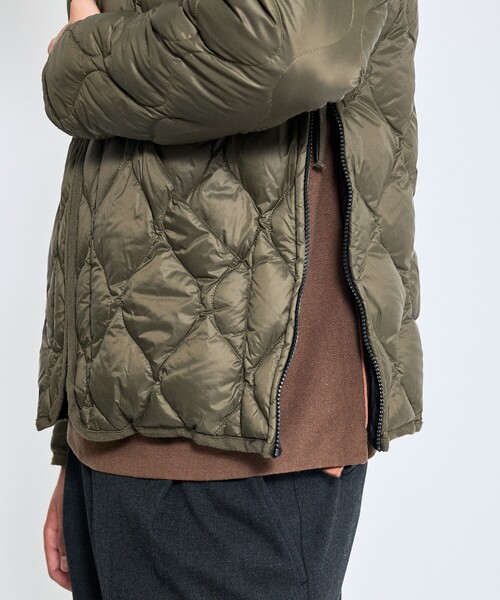 TAION(タイオン)の「TAIONライナー スタンドカラー シェルジャケット / ショートブルゾン(ブルゾン・メンズ・ブラック/ベージュ/カーキ・46/48)」の20枚目の写真