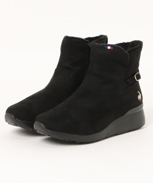 le coq sportif(ルコックスポルティフ)の「《le coq sportif》LCS デユアン IV(ブーツ・レディース・ブラック×ゴールド/ブラック×シルバー・25.0cm/23.0cm/24.0cm)」の2枚目の写真