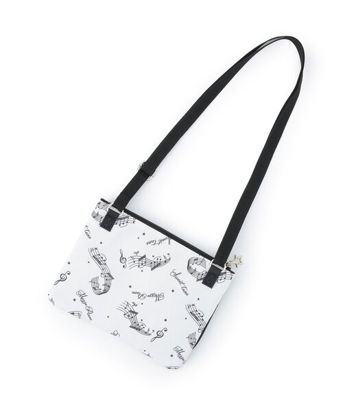 mezzo piano Junior(メゾピアノジュニア)の「サコッシュ♪(School対応)(ショルダーバッグ・キッズ・ブラック/オフホワイト・F)」の3枚目の写真