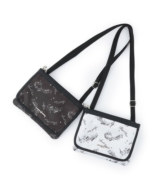 mezzo piano Junior(メゾピアノジュニア)の「サコッシュ♪(School対応)(ショルダーバッグ・キッズ・ブラック/オフホワイト・F)」の8枚目の写真