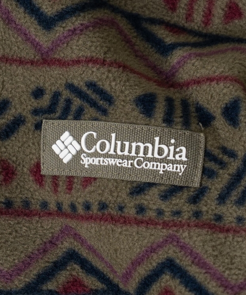 and D. petit main(アンドディープティマイン)の「【Columbia】総柄フルジップフリース(ブルゾン・キッズ・ベージュ/ライトカーキ・130cm/140cm/120cm)」の10枚目の写真