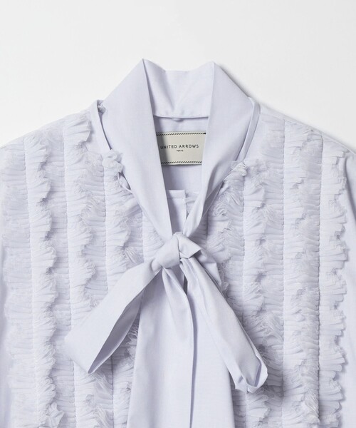 タックフリル ボウ ブラウス（シャツ/ブラウス）｜UNITED ARROWS