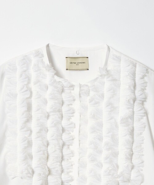 タックフリル ボウ ブラウス（シャツ/ブラウス）｜UNITED ARROWS