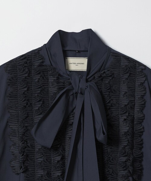 タックフリル ボウ ブラウス（シャツ/ブラウス）｜UNITED ARROWS