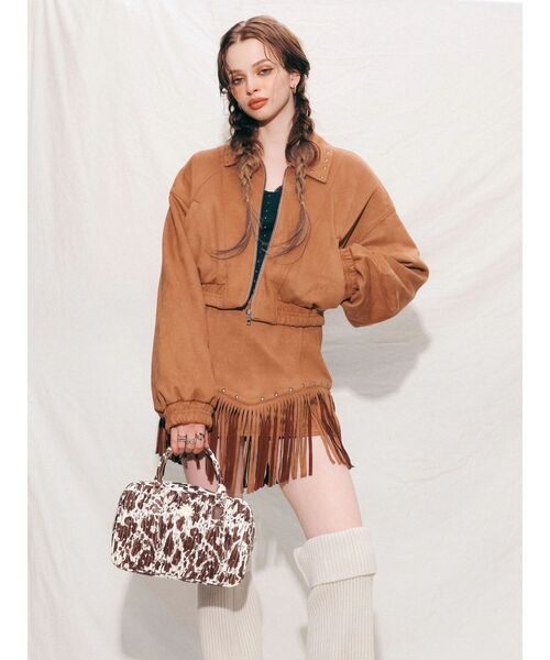 EVRIS（エヴリス）の「ワイドスクエアハンドBAG（ハンドバッグ・レディース・ホワイト/ブラック/その他1・FREE）」の16枚目の写真