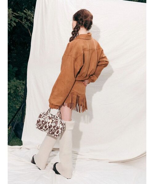 EVRIS（エヴリス）の「ワイドスクエアハンドBAG（ハンドバッグ・レディース・ホワイト/ブラック/その他1・FREE）」の18枚目の写真