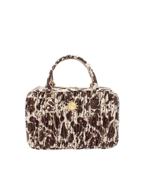 EVRIS（エヴリス）の「ワイドスクエアハンドBAG（ハンドバッグ・レディース・ホワイト/ブラック/その他1・FREE）」の4枚目の写真