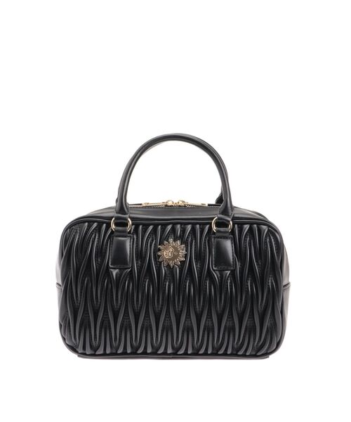 EVRIS(エヴリス)の「ワイドスクエアハンドBAG(ハンドバッグ・レディース・ブラック/その他1/ホワイト・FREE)」の9枚目の写真