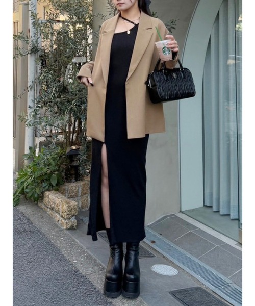 EVRIS(エヴリス)の「ワイドスクエアハンドBAG(ハンドバッグ・レディース・ブラック/その他1/ホワイト・FREE)」の12枚目の写真