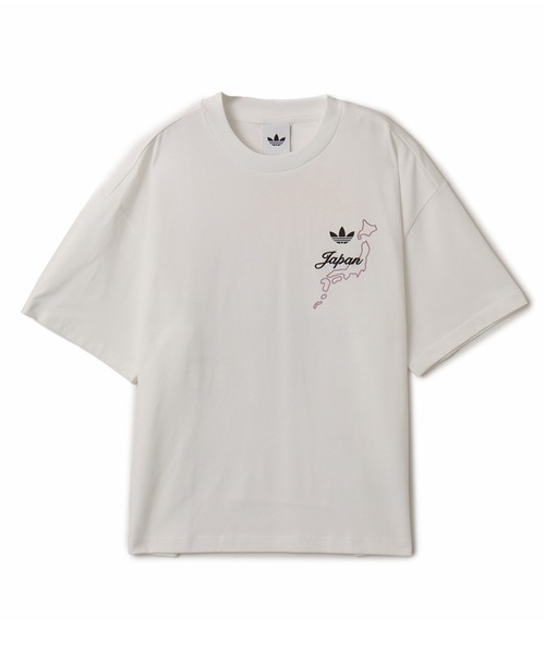 adidas(アディダス)の「adidas JAPAN S/S TEE / アディダス ジャパン ショートスリーブ ティー(Tシャツ/カットソー・メンズ・ホワイト・M/S/XXL/XL/L)」の8枚目の写真