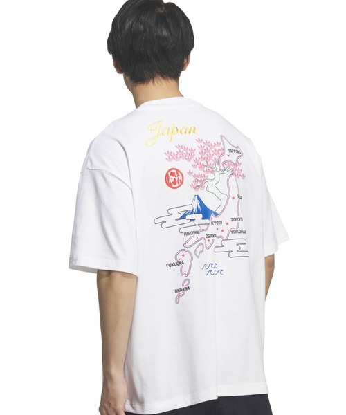 adidas(アディダス)の「adidas JAPAN S/S TEE / アディダス ジャパン ショートスリーブ ティー(Tシャツ/カットソー・メンズ・ホワイト・M/S/XXL/XL/L)」の2枚目の写真