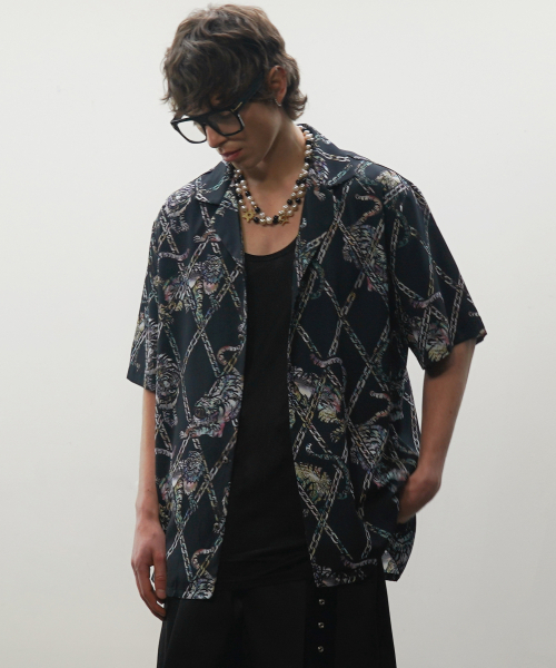 UNTAGE(アンテージ)の「ジャカプリントボウリングシャツ(ユニセックス)_UTS-SS10(シャツ/ブラウス・メンズ・その他・MEDIUM/LARGE)」の2枚目の写真
