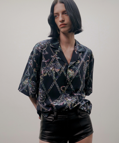 UNTAGE(アンテージ)の「ジャカプリントボウリングシャツ(ユニセックス)_UTS-SS10(シャツ/ブラウス・メンズ・その他・MEDIUM/LARGE)」の3枚目の写真