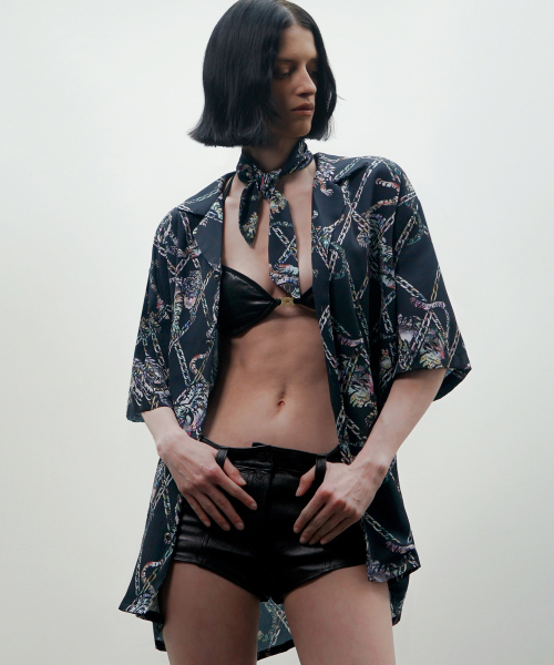 UNTAGE(アンテージ)の「ジャカプリントボウリングシャツ(ユニセックス)_UTS-SS10(シャツ/ブラウス・メンズ・その他・MEDIUM/LARGE)」の4枚目の写真