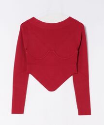 DONOBAN | 【null.】ビスチェリブニットトップス(ニット/セーター)