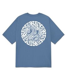 KGTN0203 ヨンムン 20番手 半袖Tシャツ ブルー