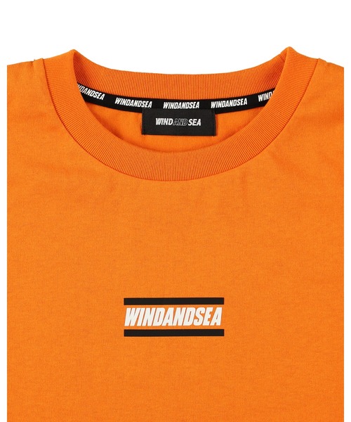 WIND AND SEA(ウィンダンシー)の「Front Logo L/S Tee(Tシャツ/カットソー・メンズ・ブラック/オレンジ/パープル/ホワイト・S/M/XL/L)」の12枚目の写真