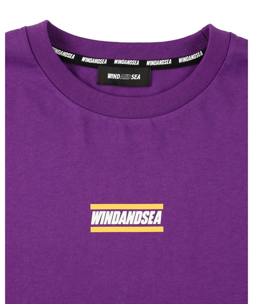 WIND AND SEA(ウィンダンシー)の「Front Logo L/S Tee(Tシャツ/カットソー・メンズ・ブラック/オレンジ/パープル/ホワイト・S/M/XL/L)」の10枚目の写真