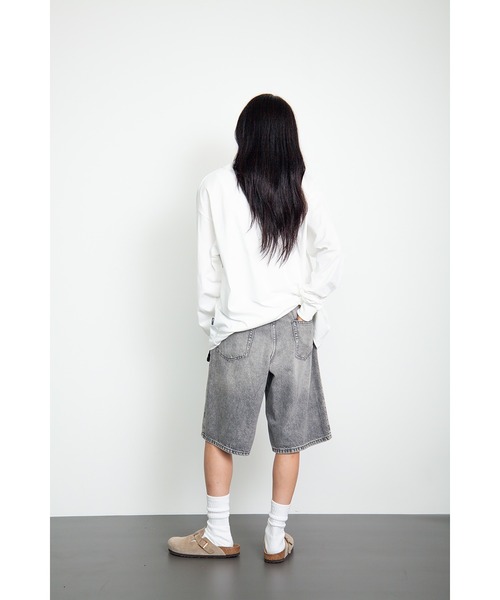 WIND AND SEA(ウィンダンシー)の「Front Logo L/S Tee(Tシャツ/カットソー・メンズ・ブラック/オレンジ/パープル/ホワイト・S/M/XL/L)」の14枚目の写真