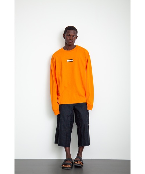 WIND AND SEA(ウィンダンシー)の「Front Logo L/S Tee(Tシャツ/カットソー・メンズ・ブラック/オレンジ/パープル/ホワイト・S/M/XL/L)」の15枚目の写真