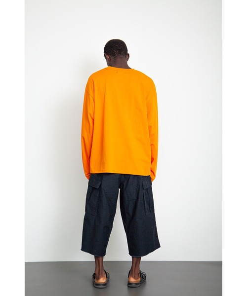 WIND AND SEA(ウィンダンシー)の「Front Logo L/S Tee(Tシャツ/カットソー・メンズ・ブラック/オレンジ/パープル/ホワイト・S/M/XL/L)」の16枚目の写真