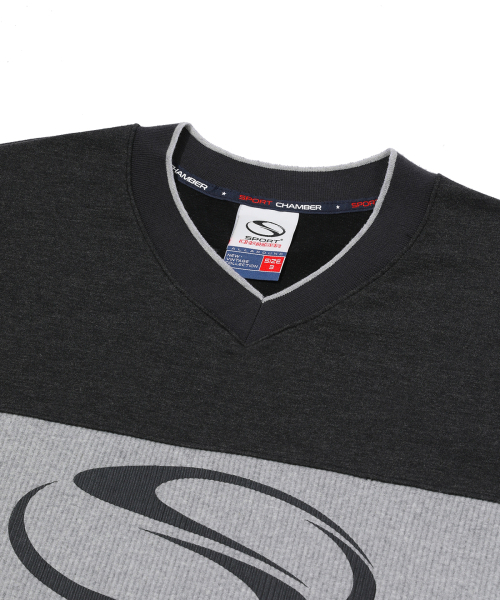 SPORT CHAMBER(スポーツチャンバー)の「SCブロックシンボルTシャツ(チャコール)(Tシャツ/カットソー・レディース・その他・2/3)」の3枚目の写真