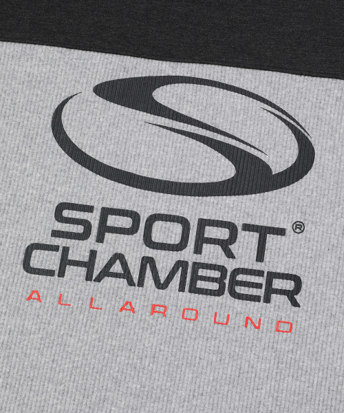 SPORT CHAMBER(スポーツチャンバー)の「SCブロックシンボルTシャツ(チャコール)(Tシャツ/カットソー・レディース・その他・2/3)」の4枚目の写真