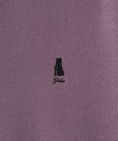 YALE(イェール)の「コンフォートクールスリットネックポロニットヴィンテージパープル(Tシャツ/カットソー・レディース・その他・LARGE/MEDIUM/SMALL/X-LARGE)」の6枚目の写真