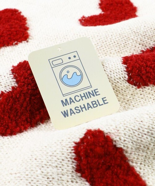 BRANSHES（ブランシェス）の「【マシンウォッシャブル】総柄ジャガードニット（ニット/セーター・キッズ・アイボリー/ブラック・S/M/L/XL）」の13枚目の写真