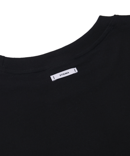 STIGMA(スティグマ)の「ブルーSTGM セミオーバーサイズ Tシャツ ブラック(Tシャツ/カットソー・メンズ・その他・MEDIUM/LARGE/X-LARGE)」の6枚目の写真