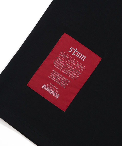 STIGMA(スティグマ)の「ブルーSTGM セミオーバーサイズ Tシャツ ブラック(Tシャツ/カットソー・メンズ・その他・MEDIUM/LARGE/X-LARGE)」の7枚目の写真