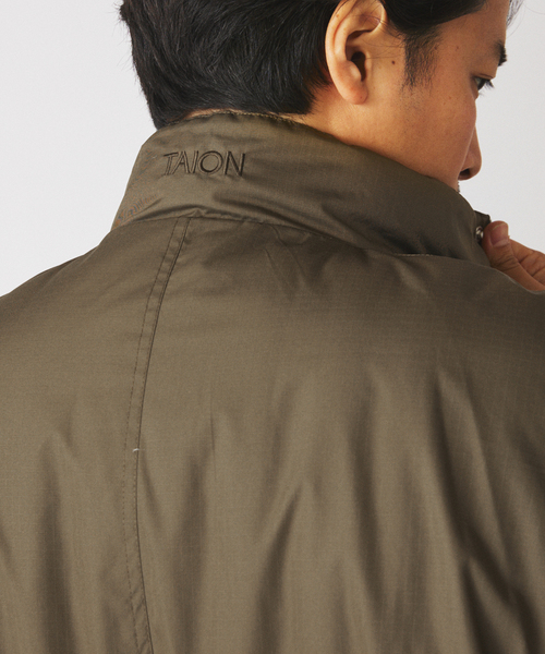 TAION(タイオン)の「《WEB限定》TAION / タイオン 別注 リバーシブル ショートモッズ ダウンブルゾン(ダウンジャケット/コート・メンズ・カーキ/ブラック・LARGE/MEDIUM)」の19枚目の写真