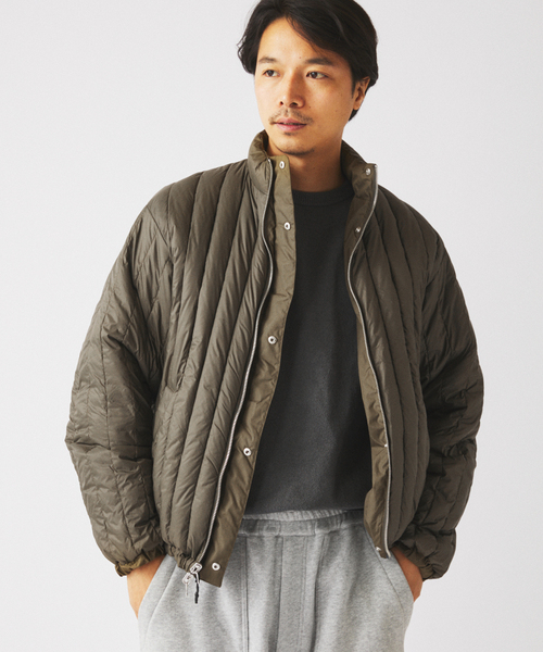 WEB限定》TAION / タイオン 別注 リバーシブル ショートモッズ ダウン