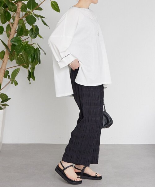 BEARDSLEY(ビアズリー)の「コットンシャーリングインナーパンツ(その他パンツ・レディース・ブラック・FREE)」の6枚目の写真