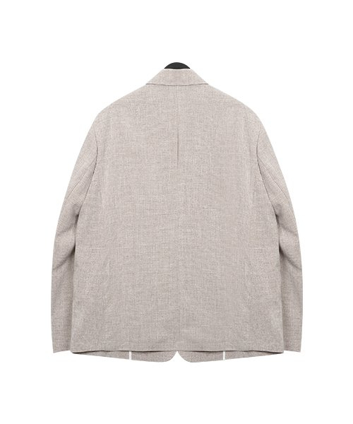 PRAIRIE(KR)（プレーリー）の「[夏] ライクリネンオーバーサイズブレザー (ベージュ)（テーラードジャケット・メンズ・その他・SMALL/MEDIUM/LARGE）」の8枚目の写真
