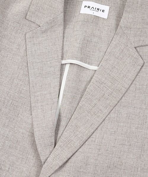 PRAIRIE(KR)（プレーリー）の「[夏] ライクリネンオーバーサイズブレザー (ベージュ)（テーラードジャケット・メンズ・その他・SMALL/MEDIUM/LARGE）」の9枚目の写真