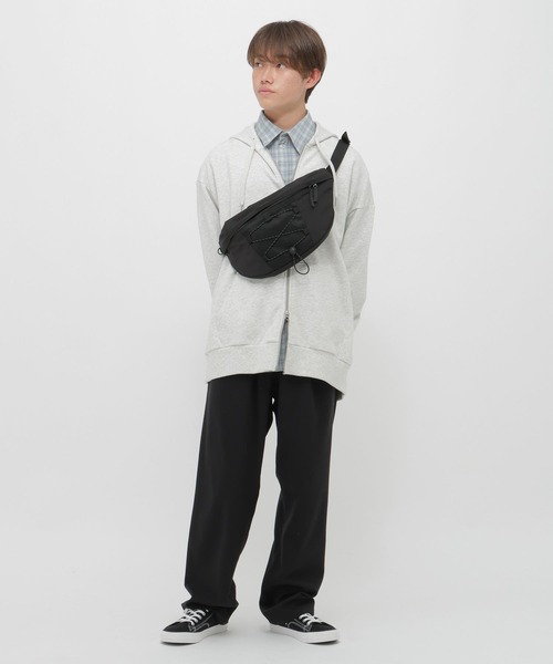 GLOBAL WORK（グローバルワーク）の「サマ見えイージーパンツ/AND YUA ANY/629902（その他パンツ・キッズ・ネイビー/ブラック・SMALL/MEDIUM/LARGE）」の10枚目の写真