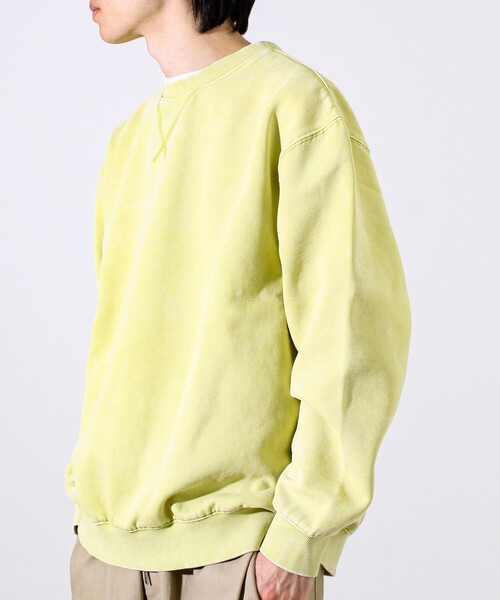 GLOSTER(グロスター)の「【雪の色ムラ】カラフルスノーパウダー裏起毛スウェット(スウェット・メンズ・ブラック/イエロー/レッド/グリーン・L/M/S)」の20枚目の写真