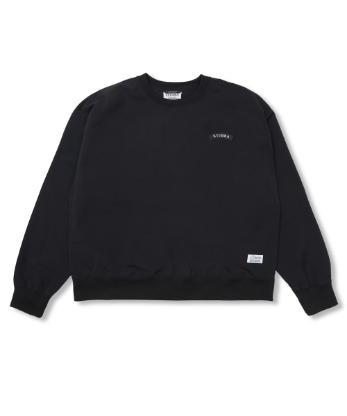 STIGMA(スティグマ)の「Wind Breaker Oversized Crewneck Black(スウェット・メンズ・その他・MEDIUM/LARGE/X-LARGE)」の1枚目の写真